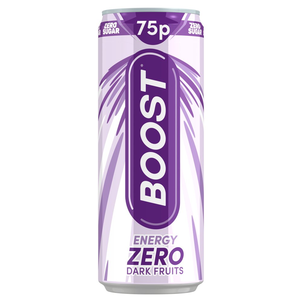 BOOST CAN FRUITS NOIRS ZÉRO 250 ml 75 p