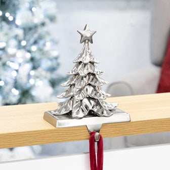 Christmas Workshop Christmas Tree Stocking Hanging Hook - Silver
