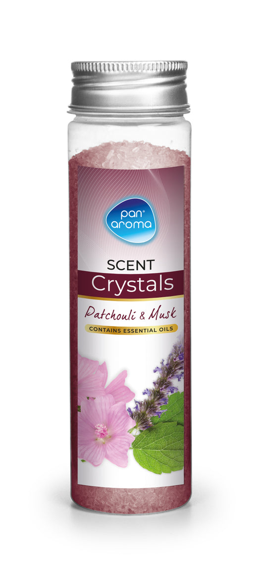 Cristaux parfumés Pan Aroma 180g - Patchouli et Musc