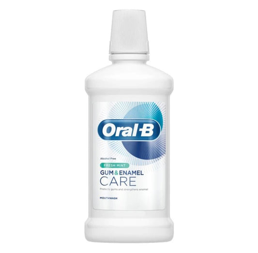 Bain de bouche Oral-B Soin Gencives & Émail Menthe Fraîche 500 ml
