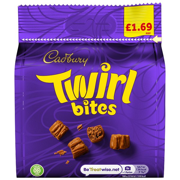 Cadbury Twirl Bites Pm £1.69 85g