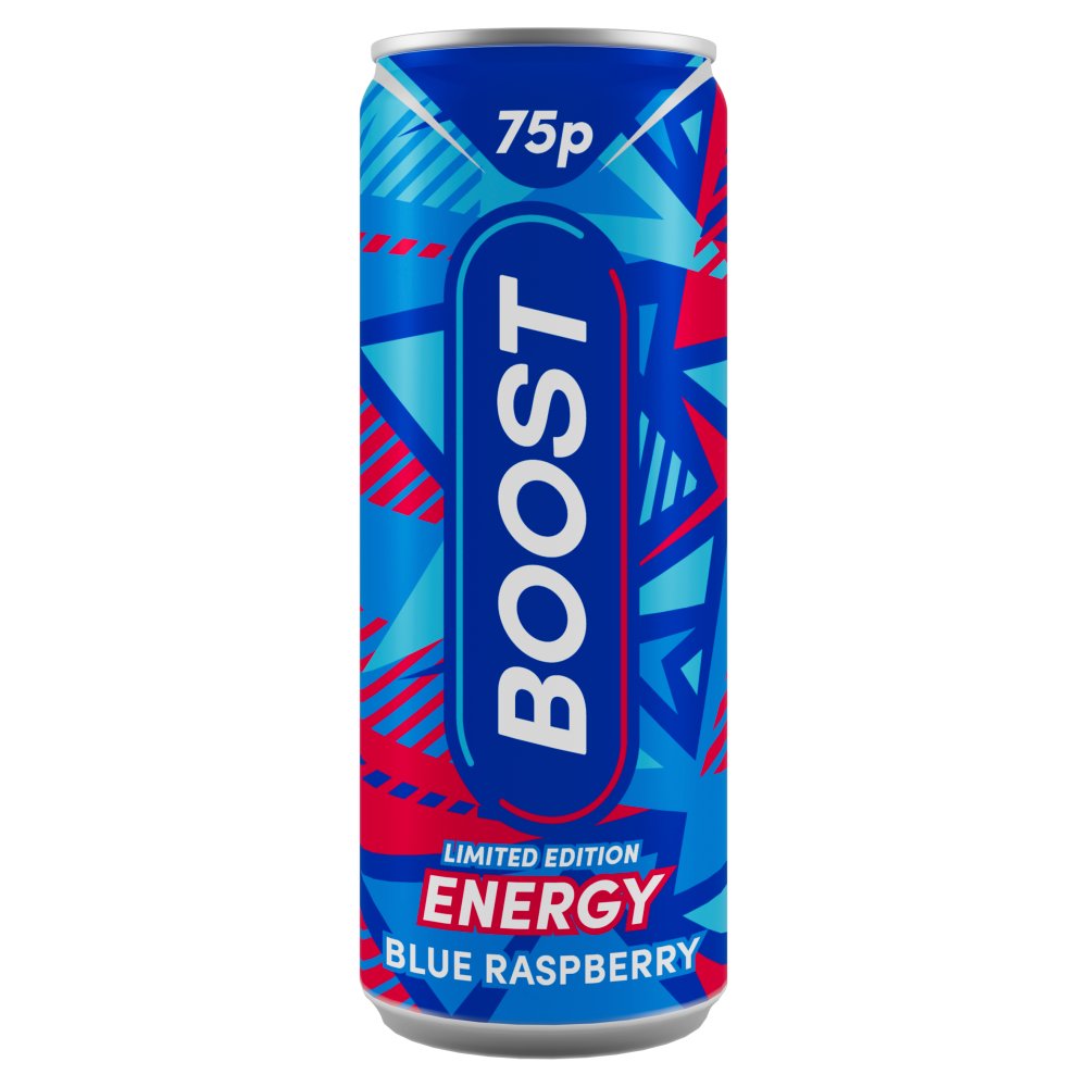 Boost Limited Edition Energy Blue Raspberry 250ml