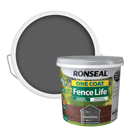 RONSEAL FENCE LIFE GRIS ANTHRACITE 5L