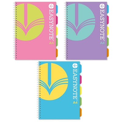 Easynote Project Book- A4 Twin Wiro PP Cover-200 Page