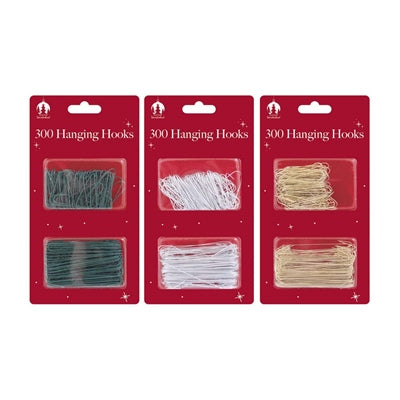 Décorations sapin Noël 300 crochets de suspension assortis 1 fourni