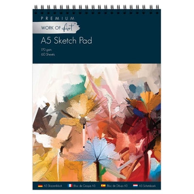 A5 Artists Easynote Sketch Pad