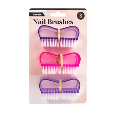 Brosses à ongles, paquet de 3