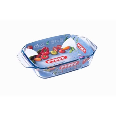 PYREX OBL ROASTER 28 X 17cm 1.4L