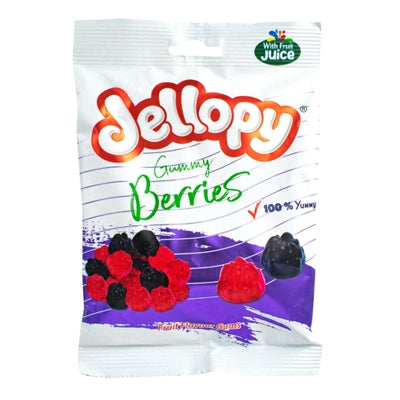 Jellopy Gummy Berries 160g