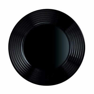 ASSIETTE PLATE LUMINARC HARENA 25CM NOIR