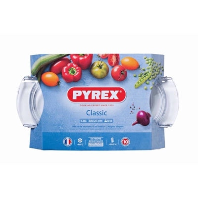 PLAT À GRATIN OVALE PYREX 5,8 L 38 CM