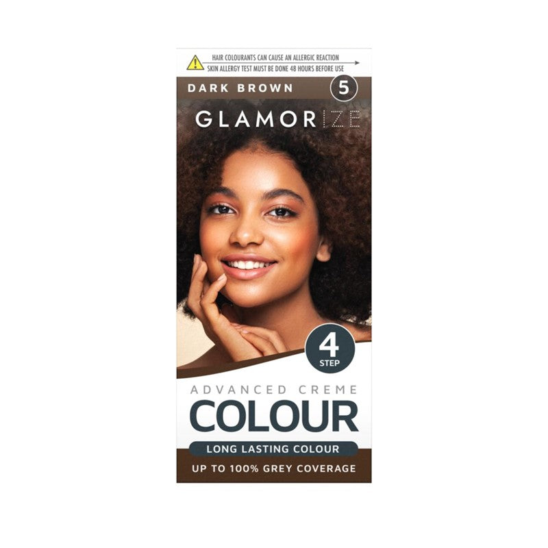 Glamorize Teinture Cheveux Châtain Foncé Femme Couleur Nº 5