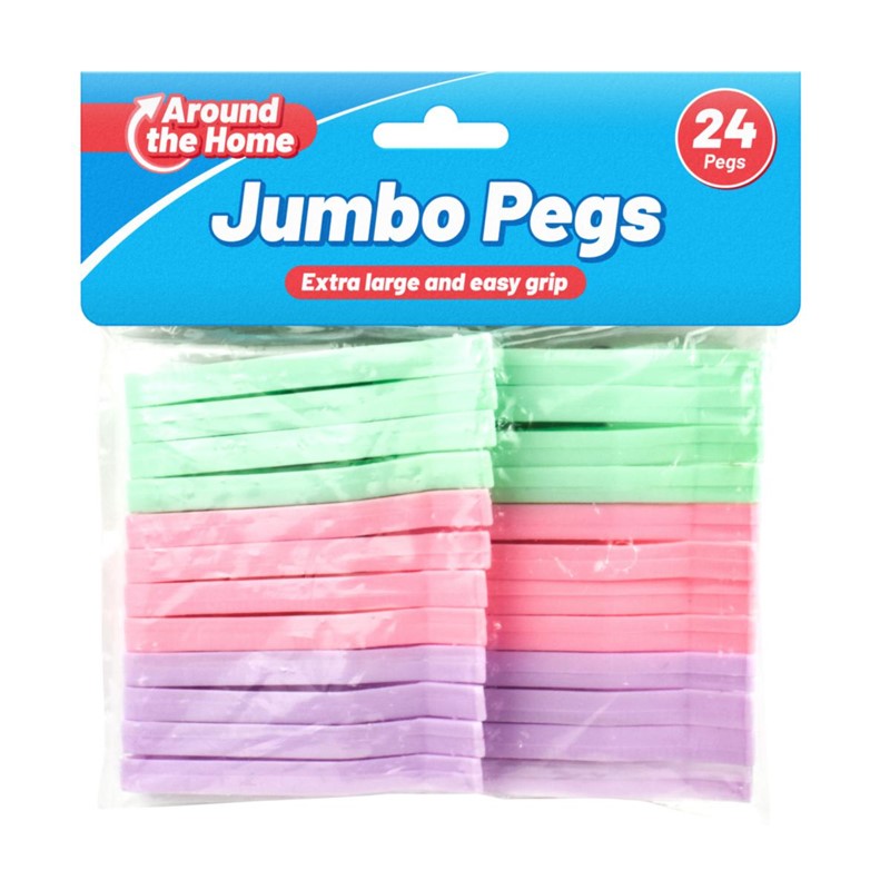 Jumbo Pegs 24pk