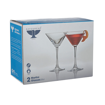 ENTERTAIN LOT DE 2 VERRES À COCKTAIL