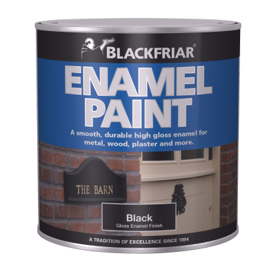 Peinture émail Blackfriar 125ml Noir