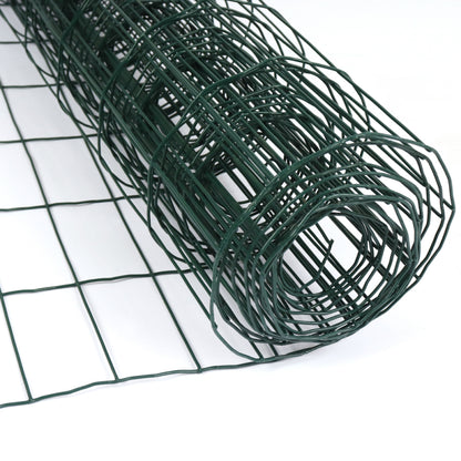 PLASTIC COATED 100MMX50MM MESH WIRE FENCING