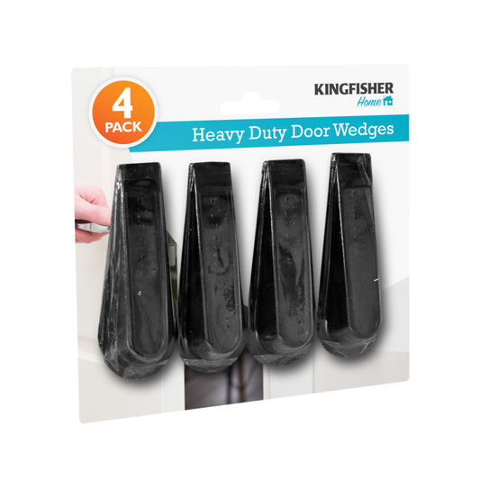 LOT DE 4 CALES DE PORTE EN CAOUTCHOUC