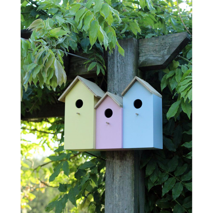 3 IN 1 WOODEN NESTING BOX