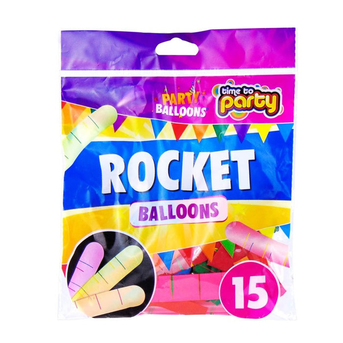 Balloon Rocket 15 pcs