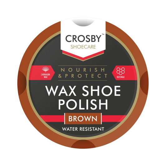 Wax Shoe Polish Brown 50ml