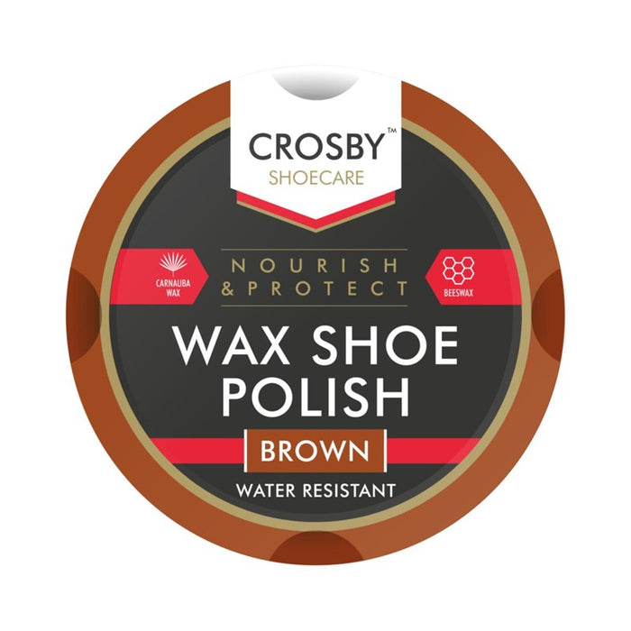 Wax Shoe Polish Brown 50ml