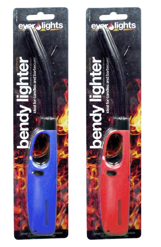 Refillable Elec Bendy Lighter 1pk