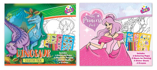 Creative Colouring Kit with Pencils