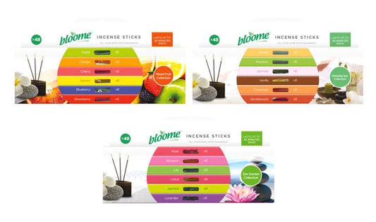 Assorted Fragranced Incense Sticks 8pk