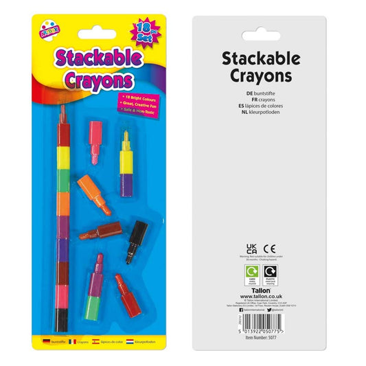 18 Stackable Crayons