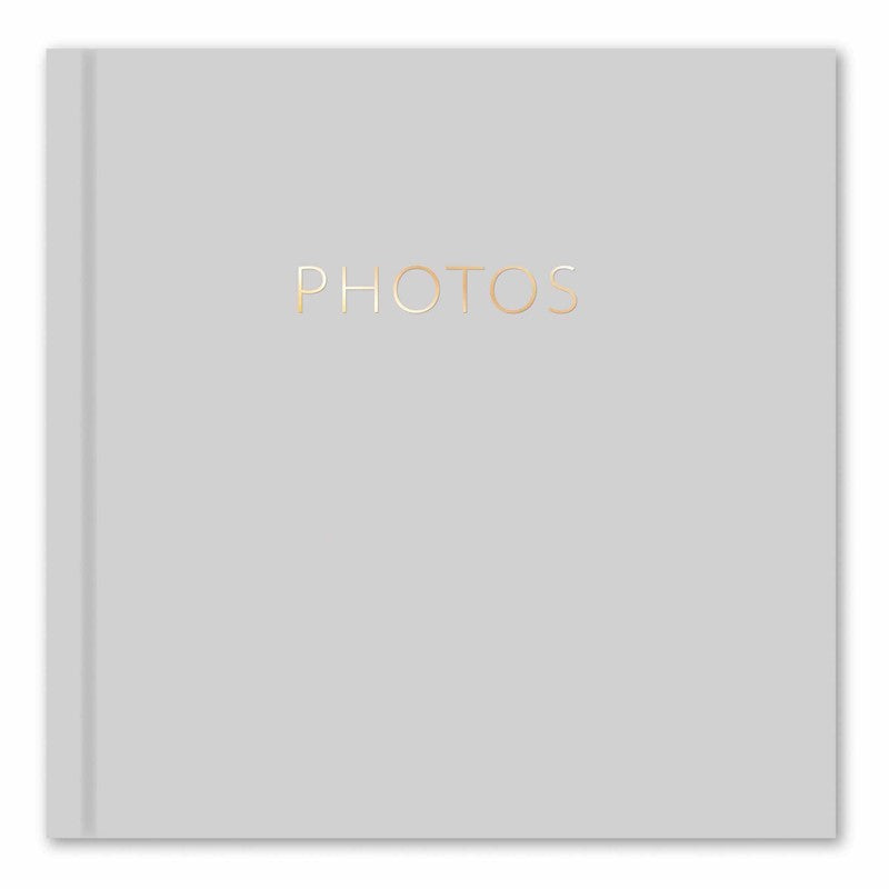 Photo Album-200 Pckt 6x4 Memo section - Plain