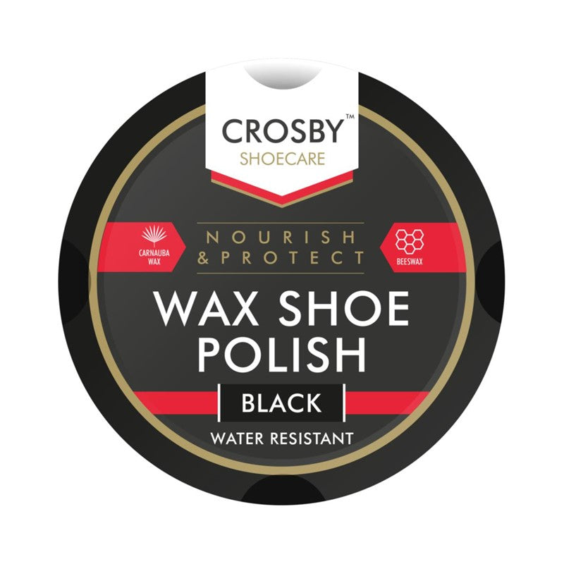 Wax Shoe Polish Black 50ml