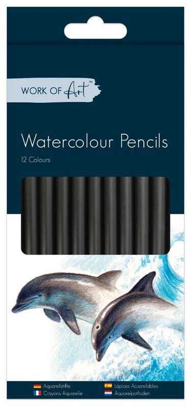 12 Water Colour Pencils