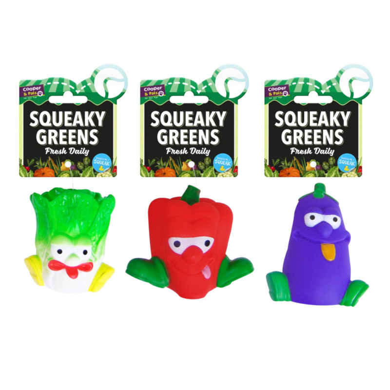 Jouet Couineur Légumes pour Chien