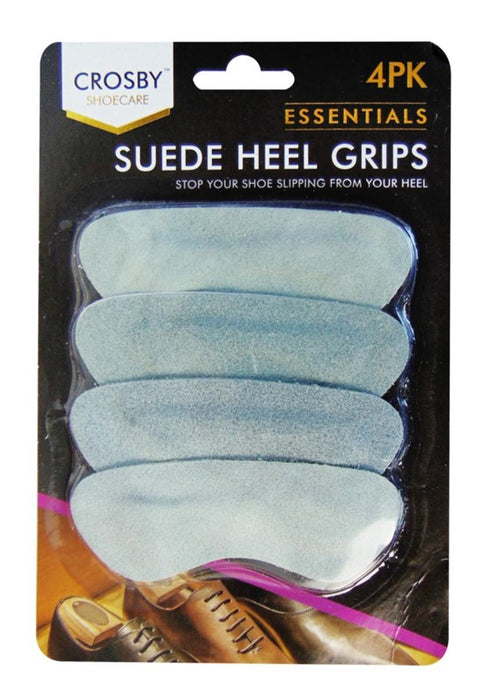 Suede Heel Grips 4 Pack