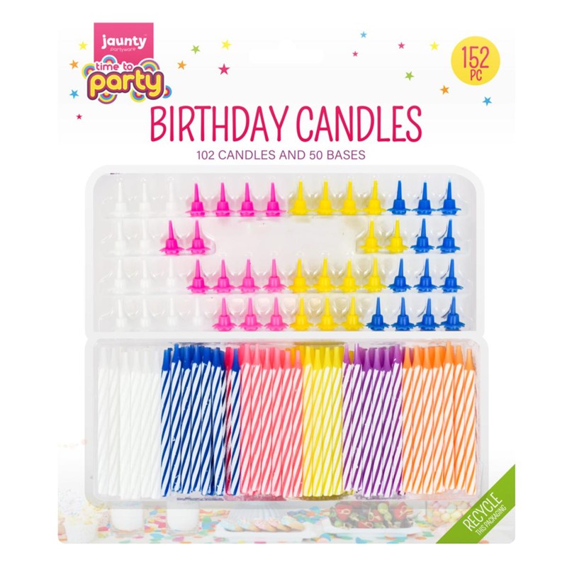 Birthday Candles 152pk