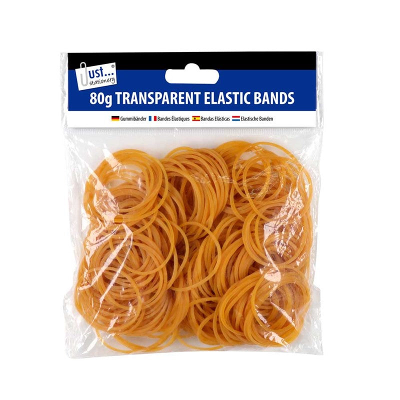 Élastiques transparents 80g