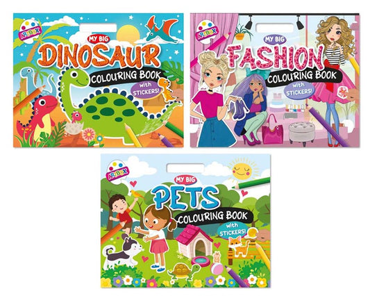 Art Box My BIG Colouring Pad Assorted