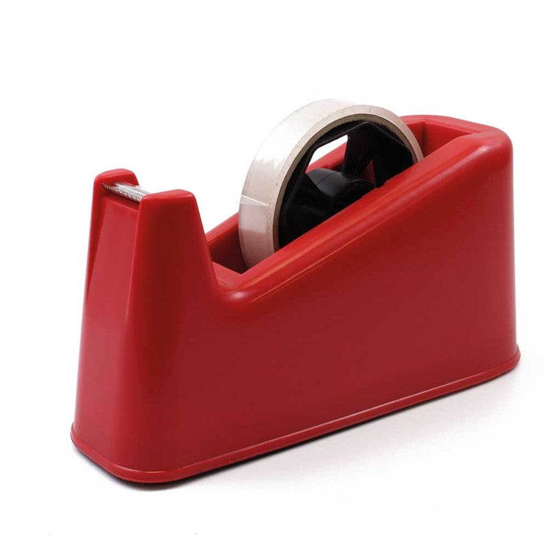 Jumbo Tape Dispenser, Black, red, blue Assorted