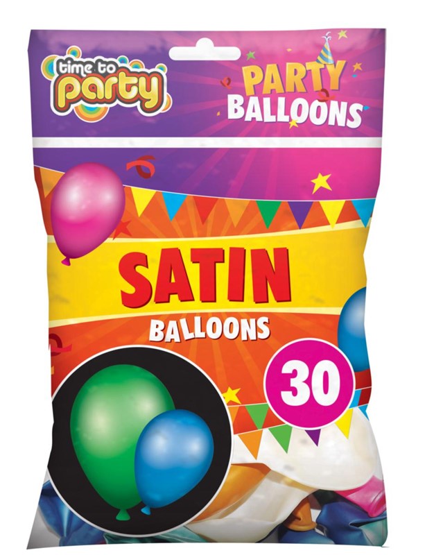Ballons Satin 30 pces