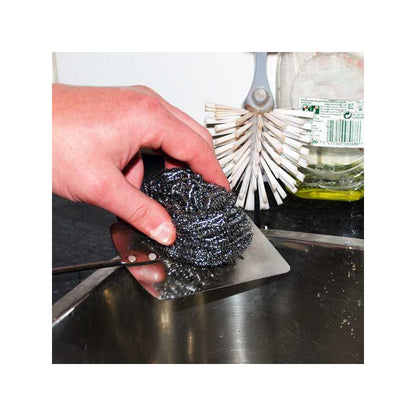 4 PACK STAINLESS STEEL SCOURERS