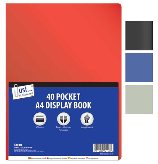 Porte-vues A4 40 pochettes