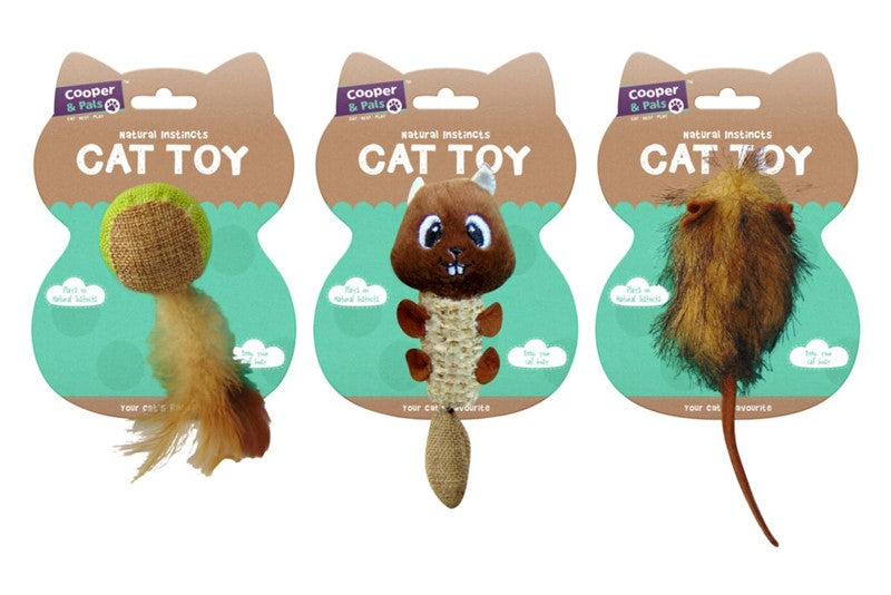 Jouets variés pour chat Natural Instincts