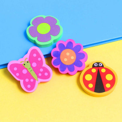 8 Novelty Erasers