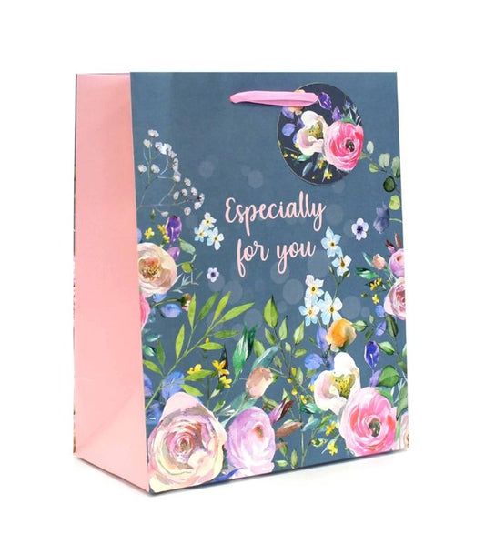 Gift Bag - Floral - Medium