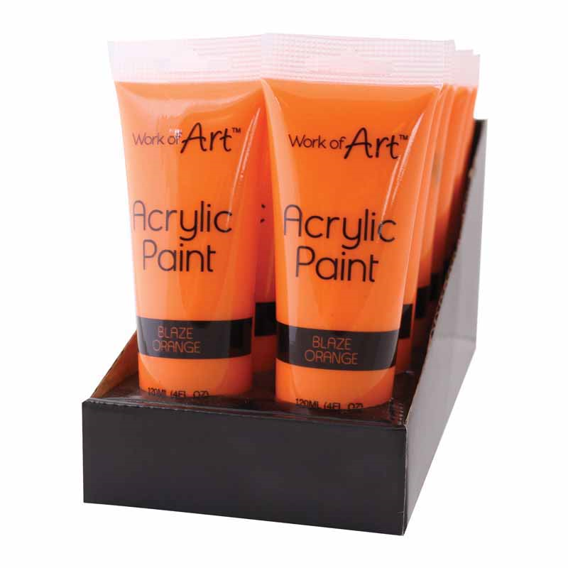 Peinture Acrylique Orange 120ml