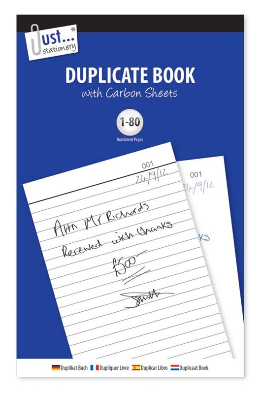 Carnet Duplicata – Grand format, 80 jeux