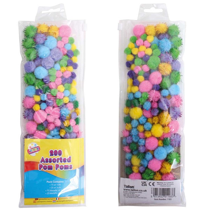 Mixed Pom Poms