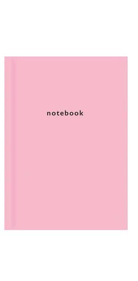 Cahier A4 ligné cartonné Couleurs assorties Pastels