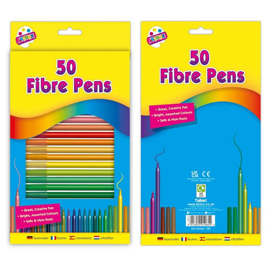 50 feutres de coloriage à pointe fine