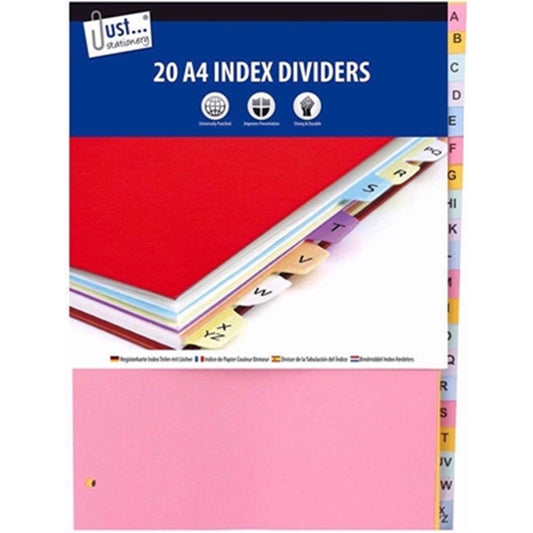 20 INDEX DIVIDERS